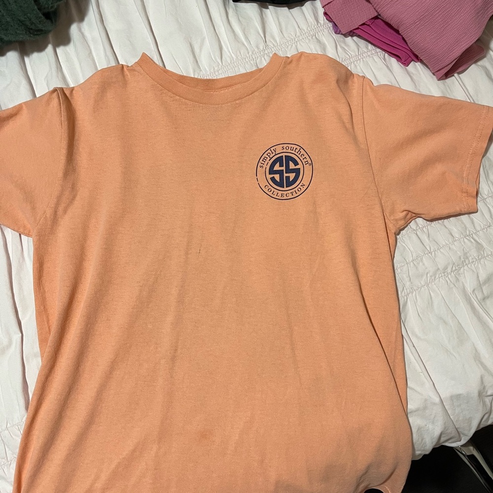 Simply Southern Apricot Youth Tee